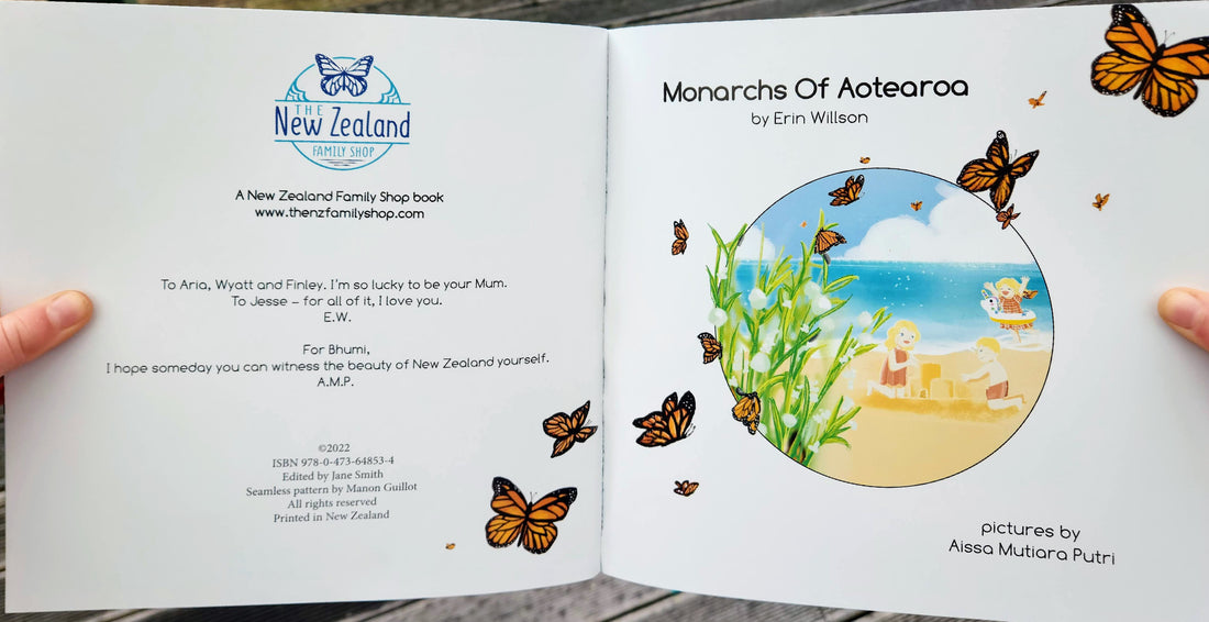 Title page of the Monarchs of Aotearoa